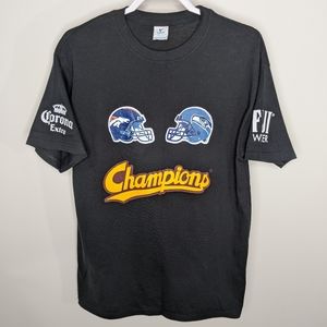 Seahawks Broncos 2014 Super Bowl  L Shirt Black